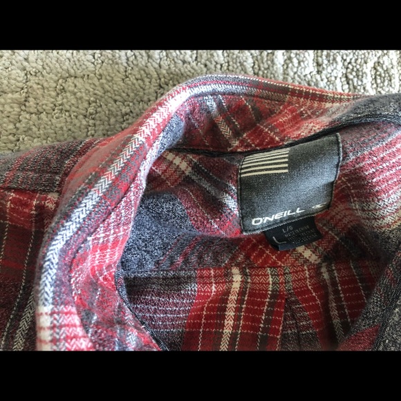 O’Neill plaid shirt. Bundle with my other shirts and save. - Picture 2 of 2